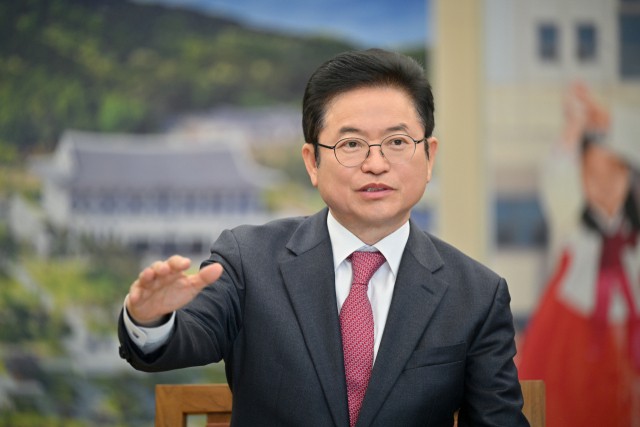 이철우 후보는 지방분권 개헌을 내세웠다. 이철우 후보 캠프 제공