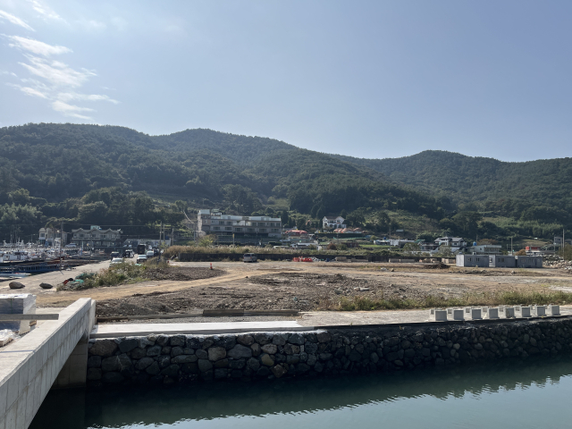 한국해양교통안전공단(KOMSA)의 ‘남해권 스마트선박안전지원센터’가 들어설 예정인 경남 통영시 산양읍 신전리 324-4번지 부지 전경. KOMSA 제공