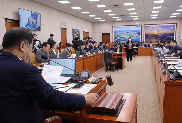 국토교통위원회 전체회의. 연합뉴스
