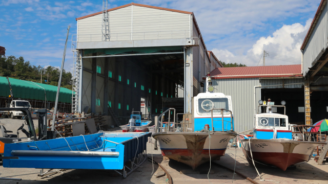 한국해양교통안전공단(KOMSA) 목포지사에서 2023년부터 운영 중인 전남 진도 초평항 선박검사장 모습. KOMSA 제공