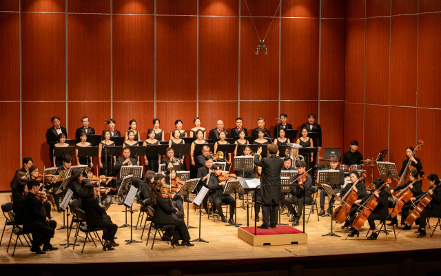 을숙도 명품콘서트의 한 장면. 을숙도문화회관 제공