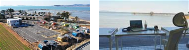 5월 이달의 어촌여행지로 선정된 전남 함평 돌머리마을, 인천 중구 포내마을. 해수부 제공