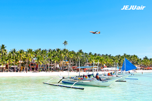 제주항공이 여름 성수기를 앞두고 필리핀 노선 항공권 할인 판매에 나섰다. 제주항공 제공.