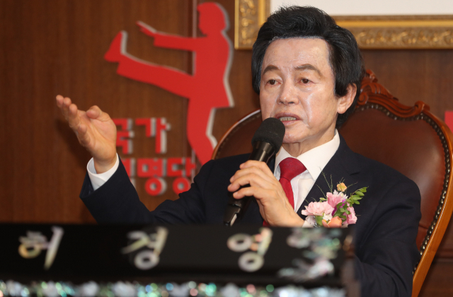 허경영 국가혁명당 명예대표. 연합뉴스