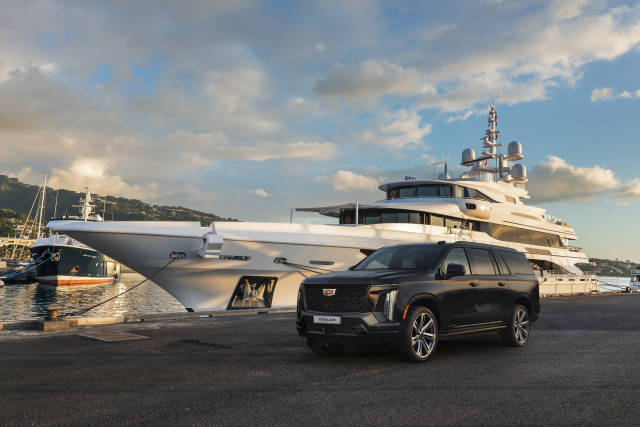 캐딜락 풀사이즈 SUV(스포츠유틸리티차량) ‘더 뉴 에스컬레이드’.캐딜락코리아 제공