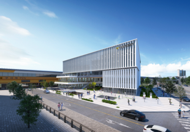 금정경찰서 신청사 조감도. 부산경찰청 제공