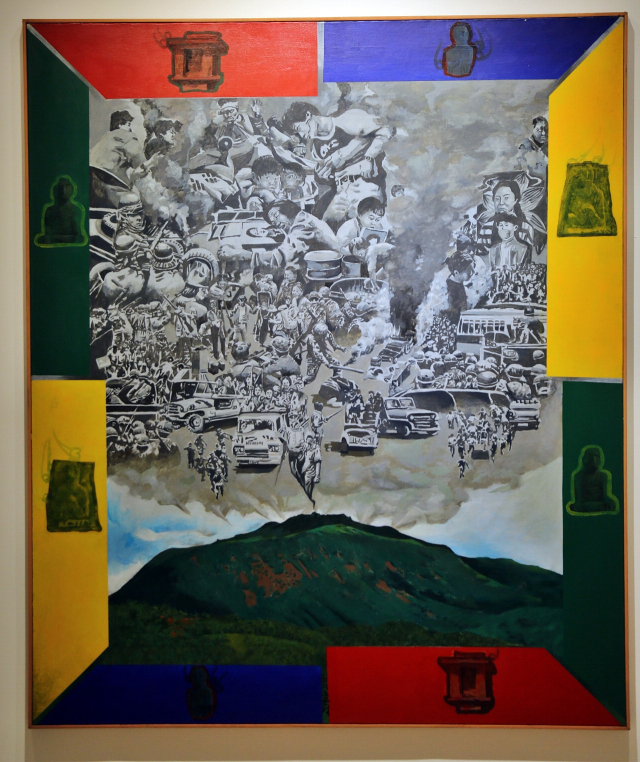 이준석 '화엄광주' 연작 가운데 하나. ⓒ제주의소리