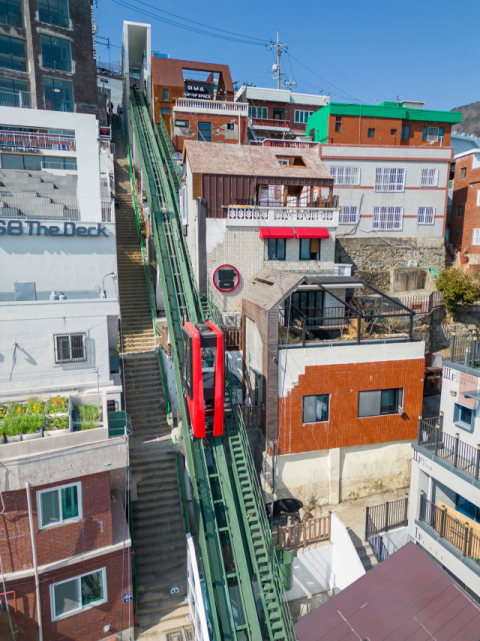 부산 동구 초량동 '초량168계단' 참고 사진