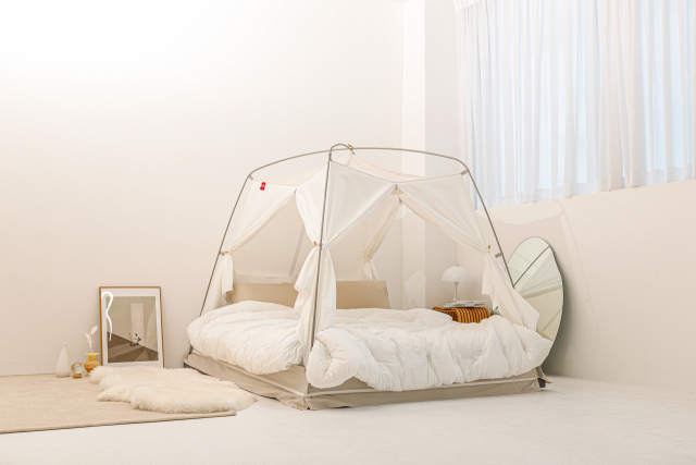 글로벌 호텔에서도 찾는 바이맘의 수면 텐드. 바이맘 제공