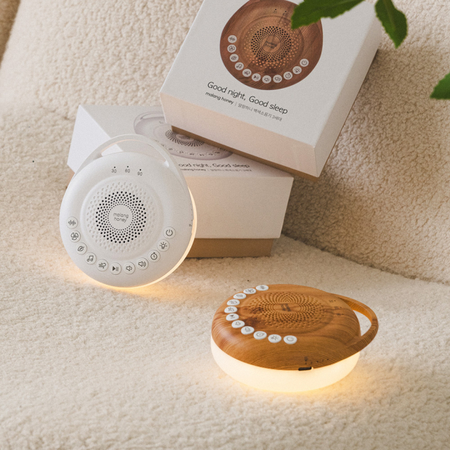 태국에서 판매 1위를 기록한 말랑하니의 백색소음기. 말랑하니 제공