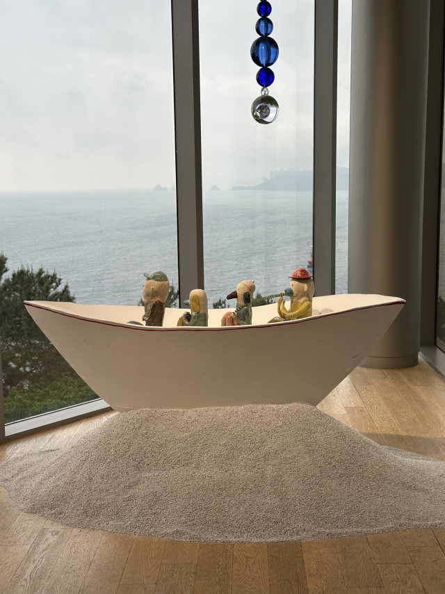 갑빠오의 작품 설치 전경. 김은영 기자