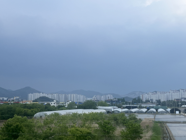 경남 김해시 풍유일반물류단지 사업예정지인 풍유동 179번지 일대 모습. 이경민 기자