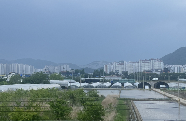 경남 김해시 풍유동 179번지 일대 풍유일반물류단지 사업예정지. 이경민 기자