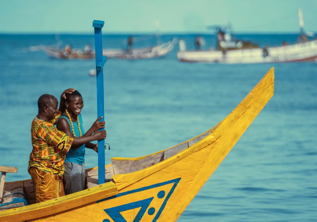 제7회 아프리카영화제에서 상영되는 가나 영화 '어부와 말하는 물고기' 스틸컷. 영화의전당 제공