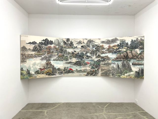 이창진 작가 작품 전시 전경. 어컴퍼니 제공