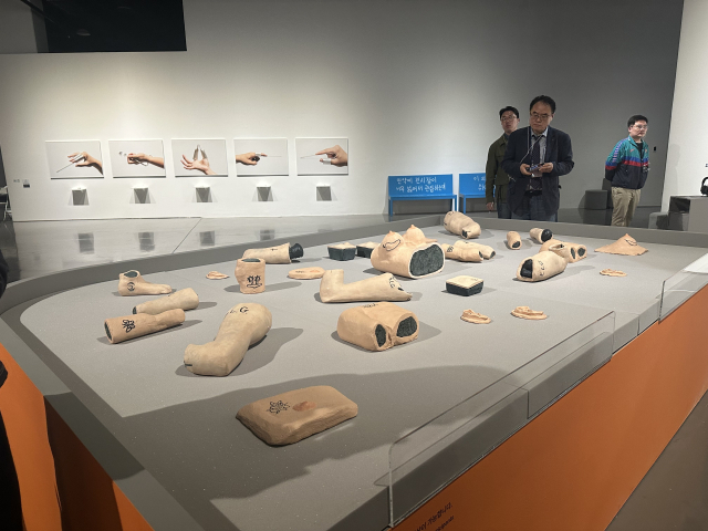 에밀리 루이스 고시오, 'E.L.G. 가족 아카이브 드로잉'(2020). 김은영 기자