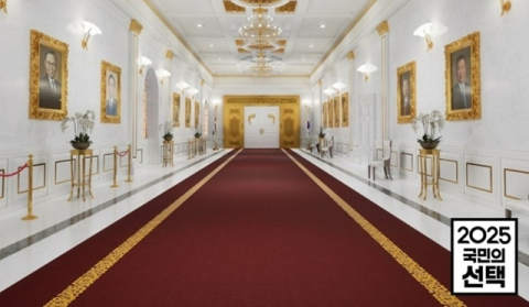 SBS 가상 스튜디오. SBS 제공