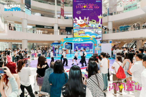 중국 항저우 로드쇼 '랜덤댄스 이벤트' 행사 사진