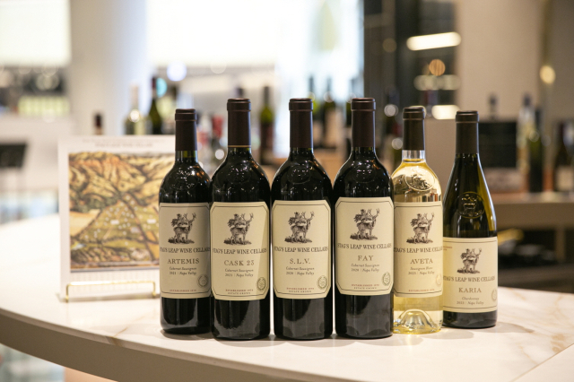 아영FBC가 선보인 미국 '스택스 립' 와인 6종. 아영FBC 제공