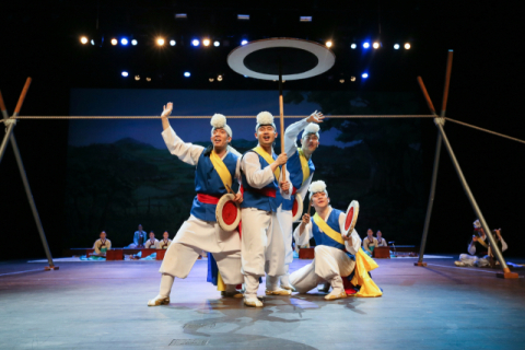 판굿 공연 모습. 부산시설공단 제공