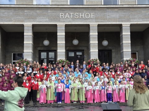 남구립 소년소녀합창단 공연 모습