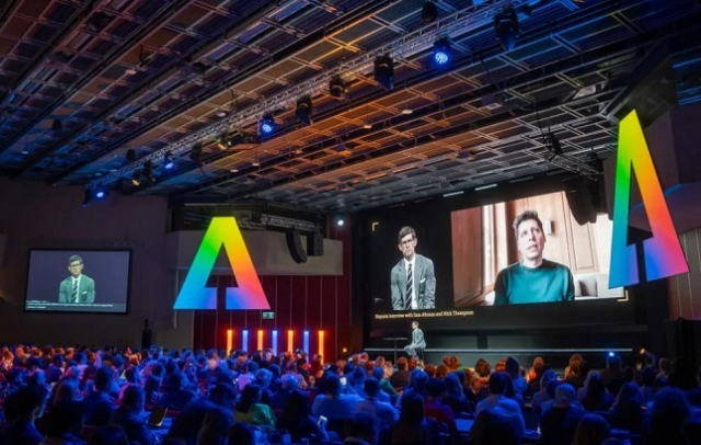 지난해 열린 ‘에이아이 포 굿(AI for Good)’의 ‘글로벌 서밋 2024’ 행사. 한국마사회 제공