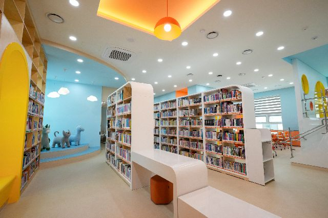 5일 부산 부산진구 양정동 부산진구기적의도서관에서 제21회 기적의도서관 전국협의회가 열린다. 사진은 부산진구기적의도서관 내부 모습. 부산일보DB