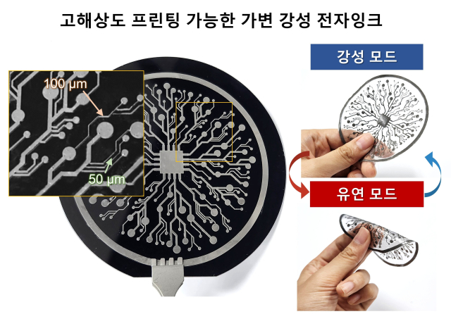 가변강성 디바이스. KAIST 제공