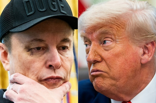 트럼프 대통령 당선을 위해 엄청난 자금을 지원했던 일론 머스크 테슬라 최고경영자가 트럼프를 비난하면서 원수지간으로 변했다.