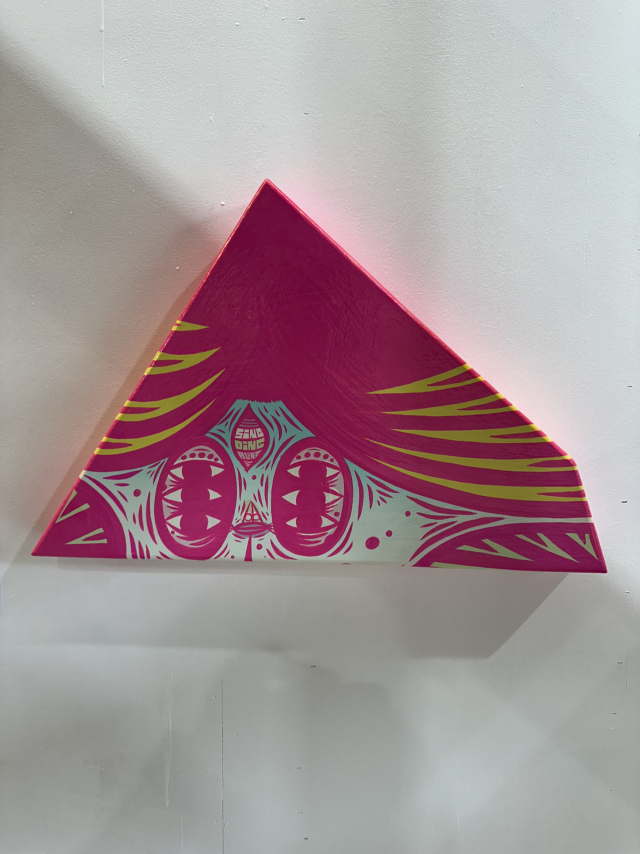 토마스 캠벨의 'Sing Ding Aling'(2024). 김은영 기자