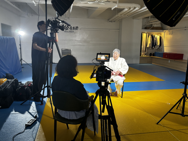 여성 유도의 길을 개척하며 지역 봉사에 힘쓴 서경애 어르신. 부산도시공사 제공