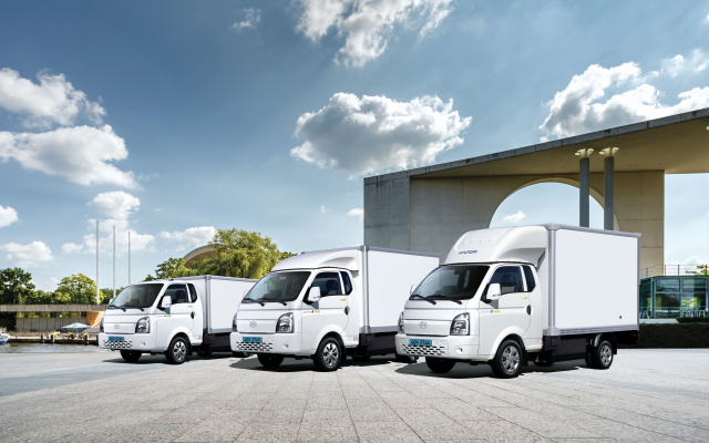 현대자동차 ‘2025 포터 II 일렉트릭’ 특장차 라인업. 현대차 제공