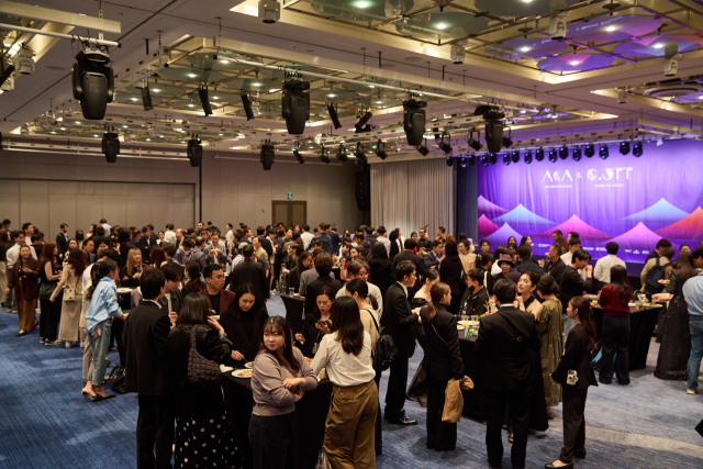 2024년 글로벌 OTT 어워즈 리셉션. 출처: 부산국제영화제. (사)코리아국제스트리밍페스티벌 제공