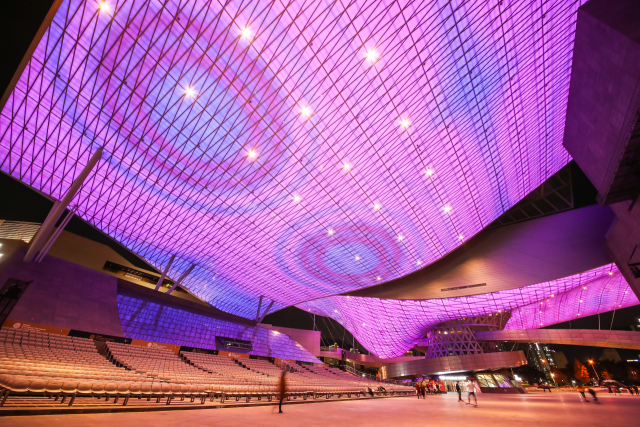 영화의전당 야외극장. 영화의전당 제공