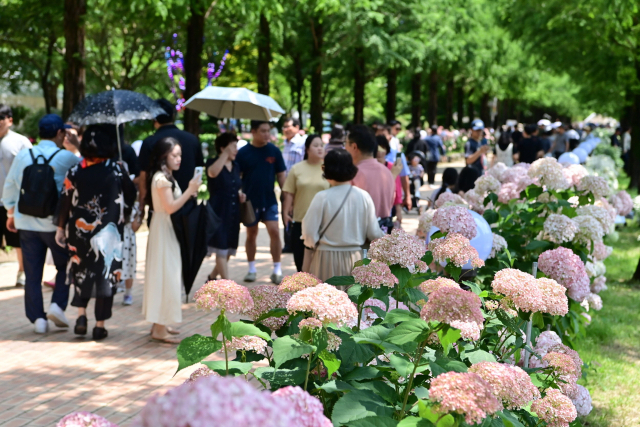 진주시는 이번 박람회가 ‘정원문화도시 진주’ 도약의 계기가 될 것으로 보고 있다. 진주시 제공