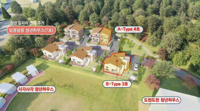 경남 의령군 칠곡면 알콩달콩 청년하우스. 의령군 제공