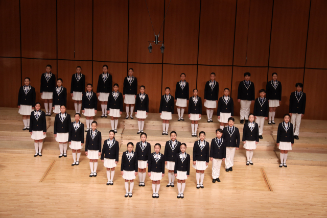 부산시립소년소녀합창단 공연장면. 부산문화회관 제공.