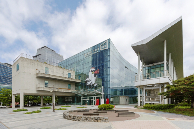부산 해운대구 센텀시티에 위치한 부산영상후반작업시설(부산포스트랩) 전경. 부산영상위원회 제공