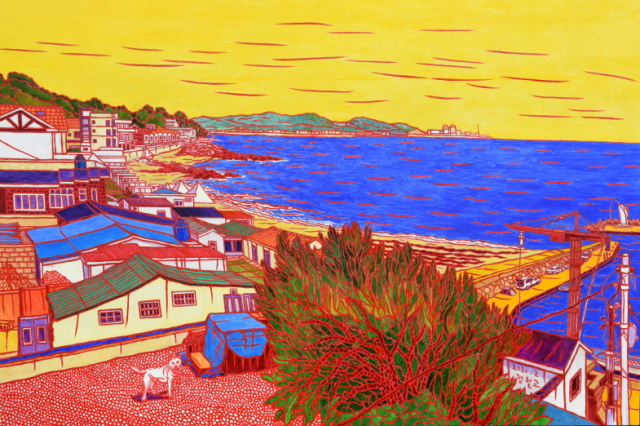 정철교, 임랑해변마을, 2021. 부산문화재단 제공