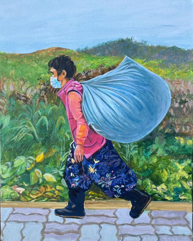 김덕진, 씩씩한 할머니, 2025. 제이작업실 제공