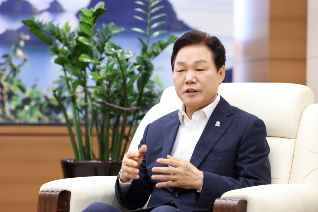 박완수 경남도지사가 4년 차 경남도정의 추진 방향을 설명하고 있다. 경남도 제공