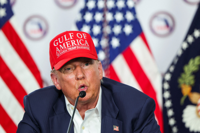 도널드 트럼프 미국 대통령. 로이터연합뉴스