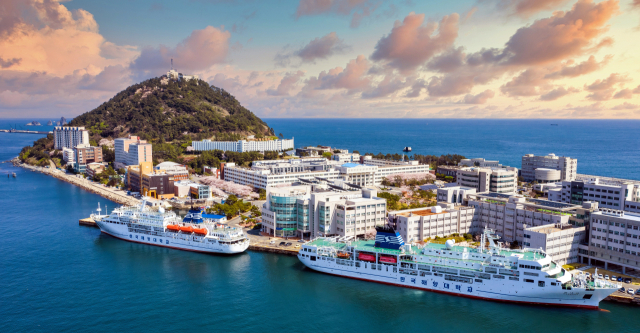 부산 영도구 한국해양대학교 전경. 부산일보DB