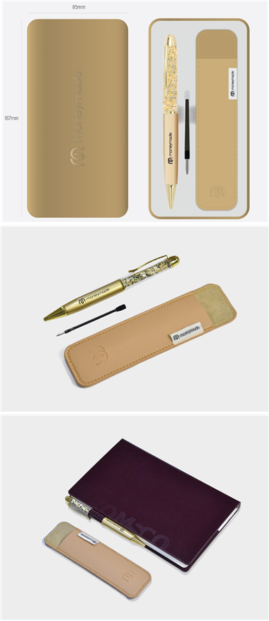 황금볼펜 이미지. 조폐공사 제공