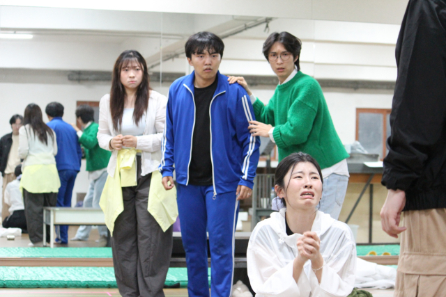 7월 19~20일 호러 스테이지 페스티벌 공연에 나서는 극단 우릿의 '우리집에 왜 있니' 연습 장면. 극단 우릿 제공