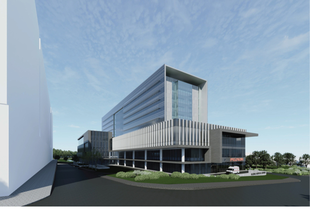 창원한마음병원에서 건립을 추진 중인 첨단 암병원 조감도. 창원한마음병원 제공