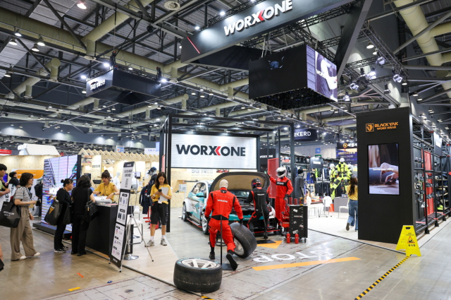 블랙야크아이앤씨, KISS2025 부스 현장. 블랙야크아이앤씨 제공