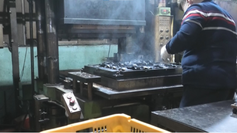 미신고 대기배출시설인 가황시설을 설치·운영하면서 대기오염물질을 배출하는 사업장 사진