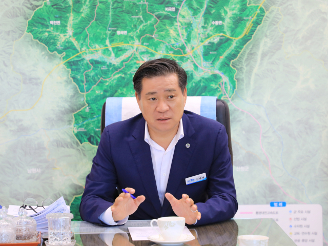 진병영 경남 함양군수. 함양군 제공