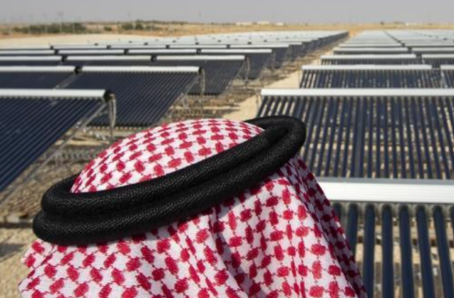 2018년 사우디아라비아의 한 연구소 내 태양광 설비. EPA 연합뉴스